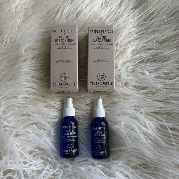 Youth To The People Triple Peptide Cactus Oasis Serum - Picture 2 of 10